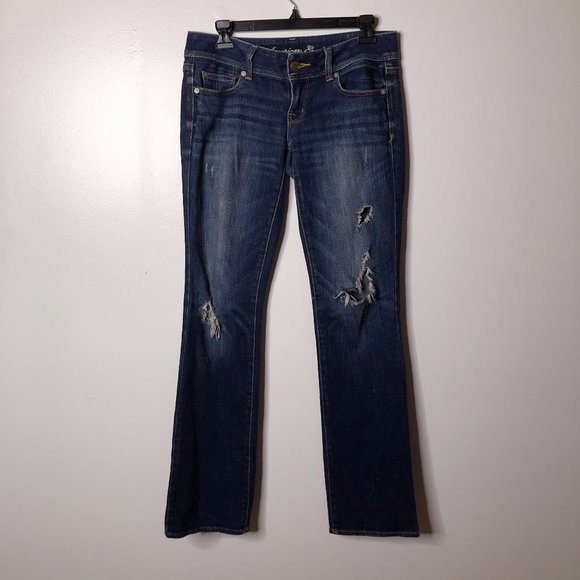 American Eagle Outfitters Womens Boot cut Jeans 4 - Picture 1 of 5